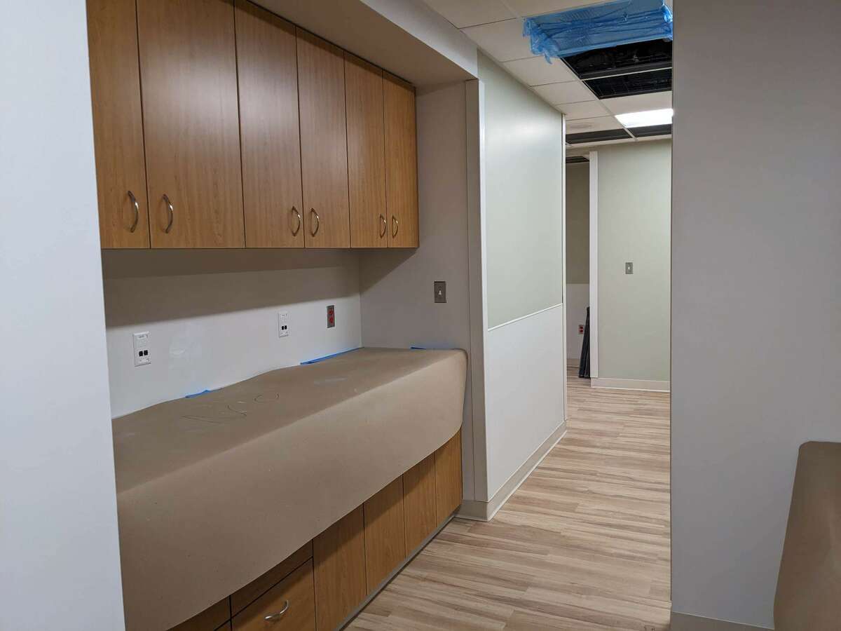 New cabinetry is one change people might notice in the newly renovated emergency department at Munson Healthcare Manistee Hospital.