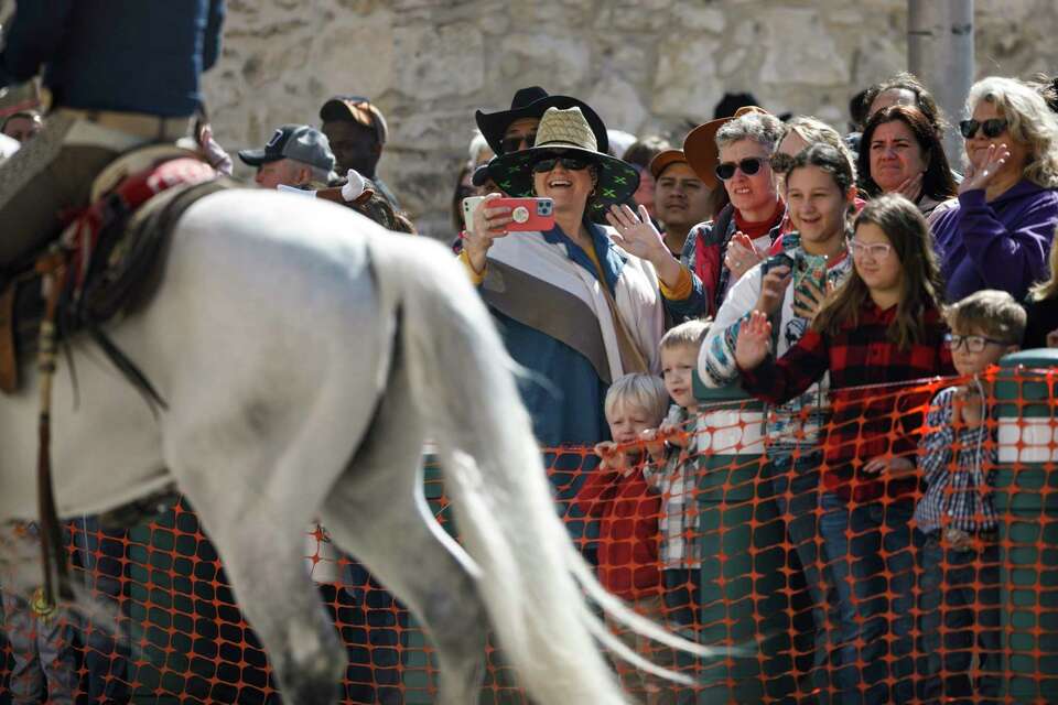 Longhorn stampede kicks off San Antonio Stock Show and Rodeo Longhorn stampede kicks off San Antonio Stock Show and Rodeo