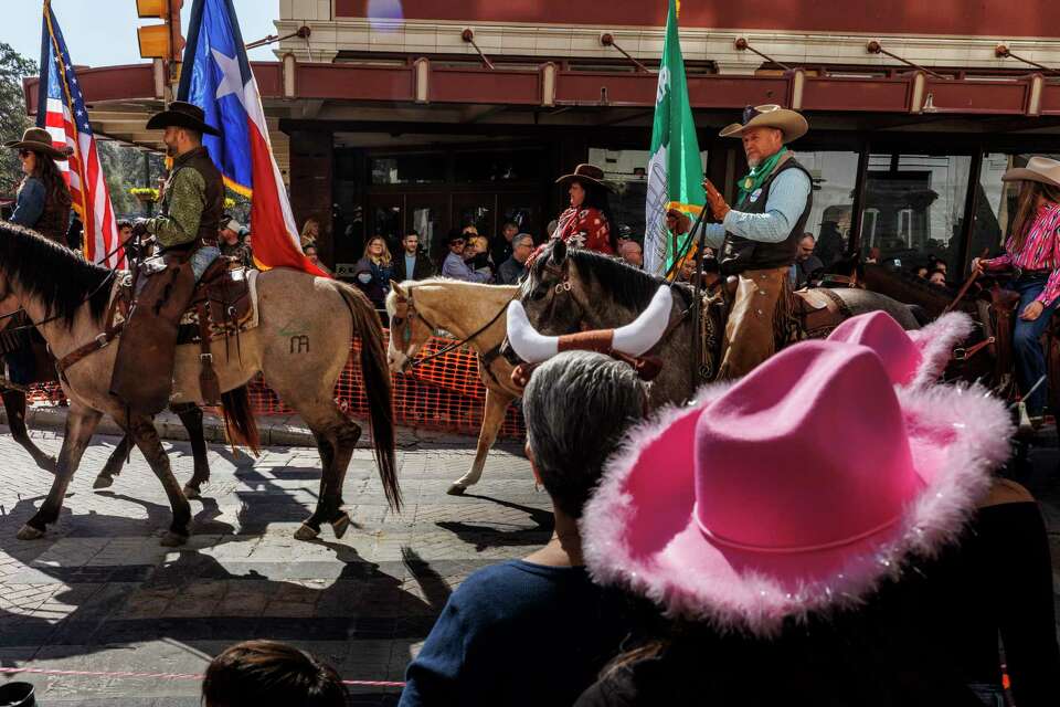 Longhorn stampede kicks off San Antonio Stock Show and Rodeo Longhorn stampede kicks off San Antonio Stock Show and Rodeo