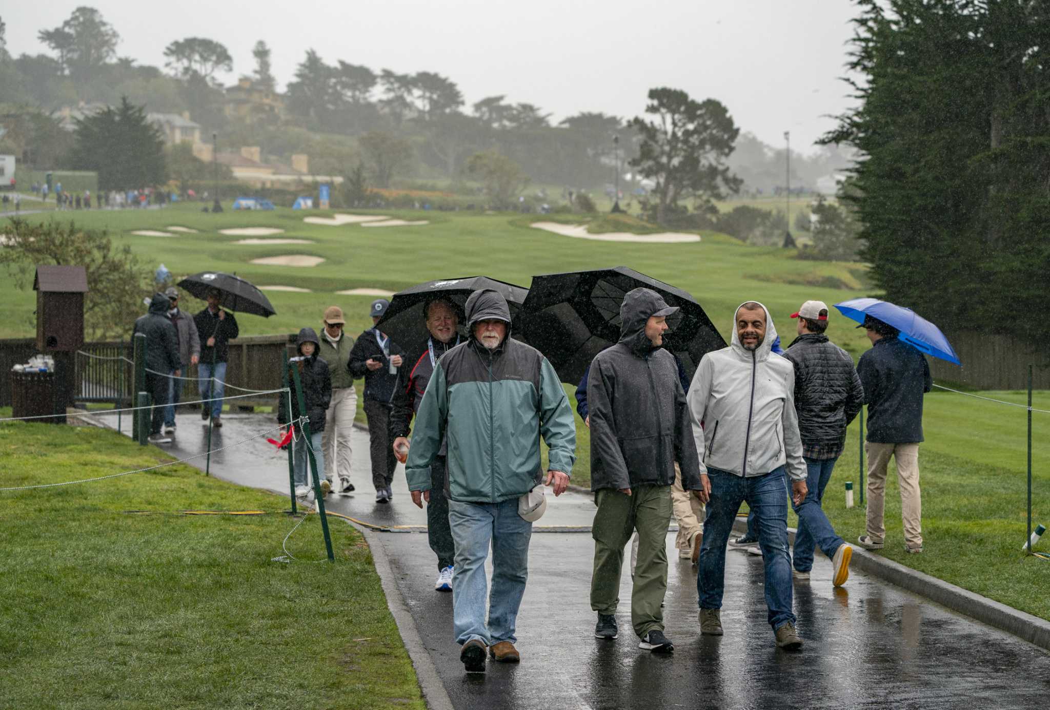 Mother Nature Strikes Pebble Beach Pro-Am: High Winds Force Suspension ...