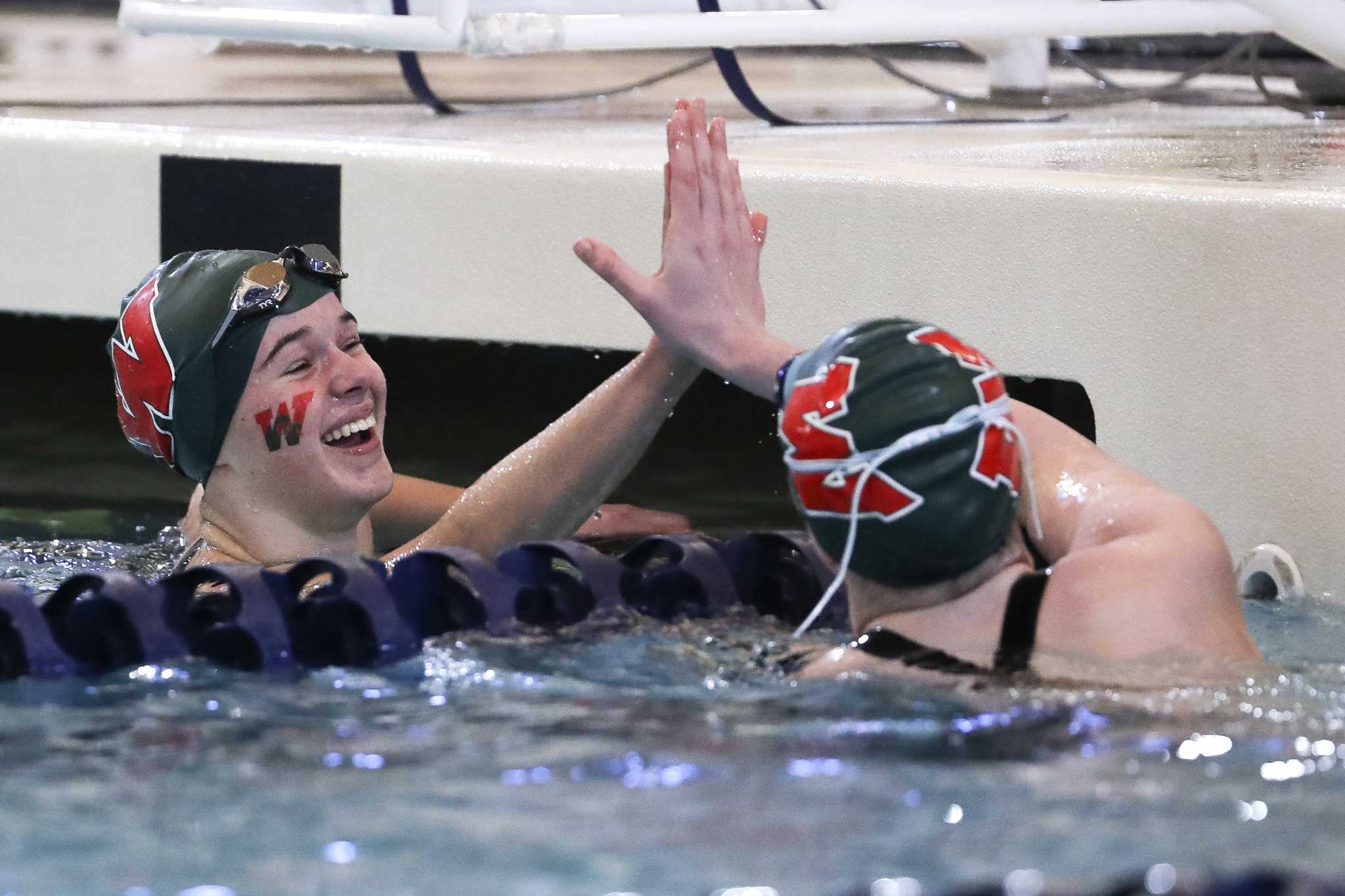 The Woodlands Boys Girls Dominate Regional Swim Meet
