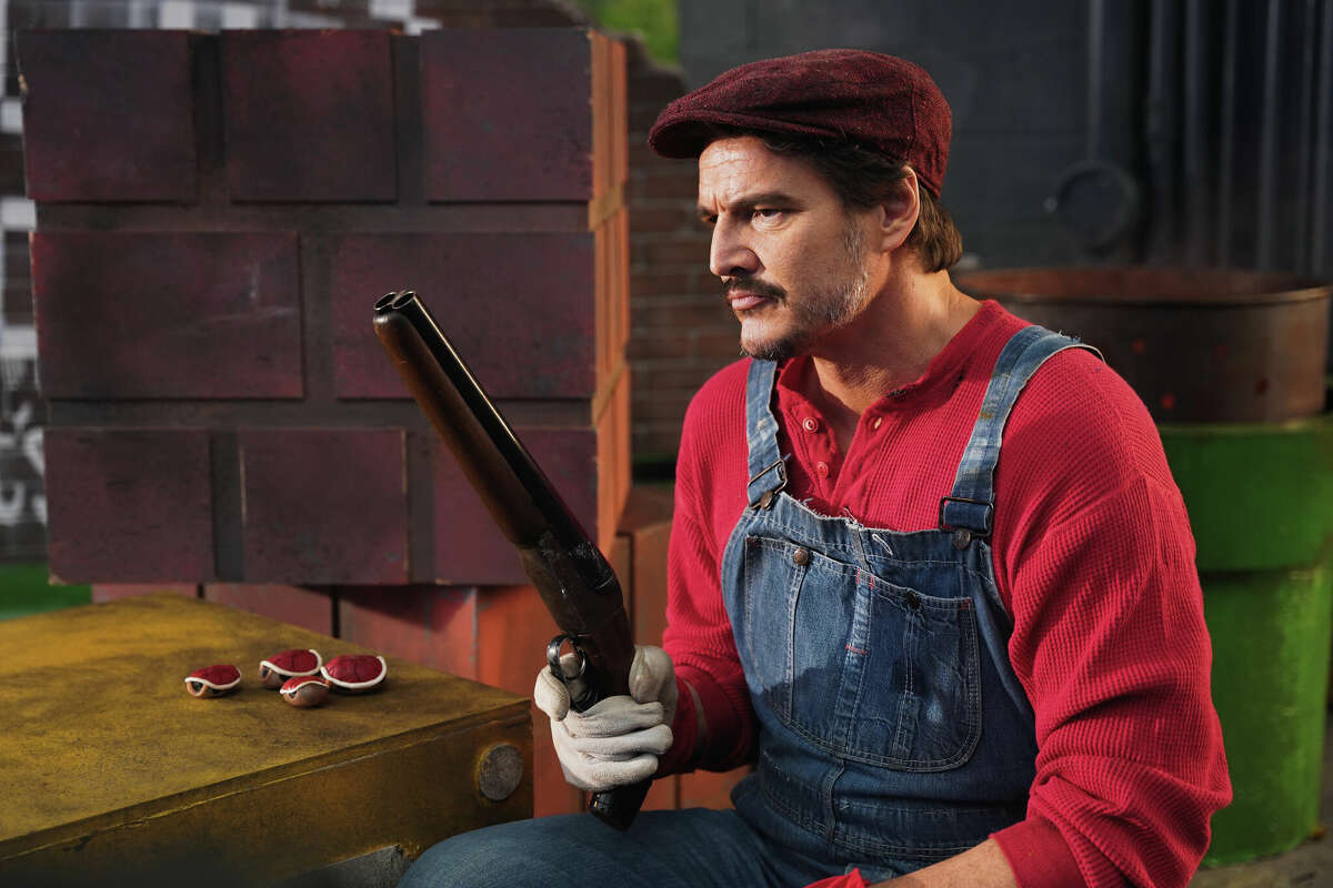 SATURDAY NIGHT LIVE -- Pedro Pascal, Coldplay Episode 1838 -- Pictured: Host Pedro Pascal as Mario during the New Video Game Series sketch on Saturday, February 4, 2023 -- (Photo by: Kyle Dubiel/NBC via Getty Images)