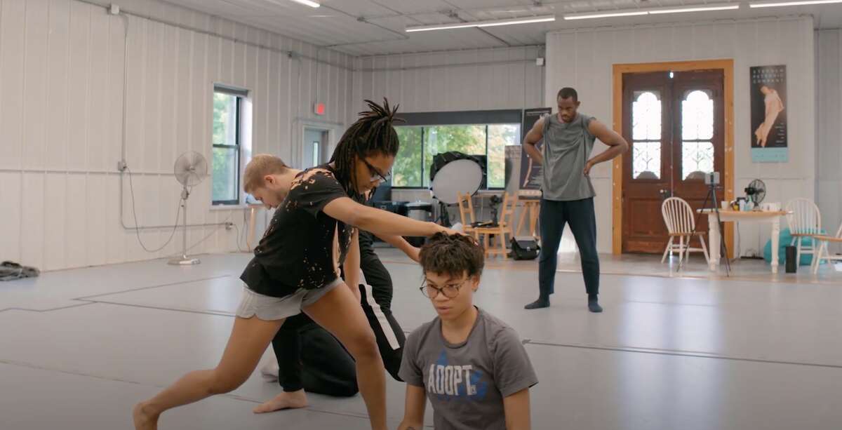 The Petronio residencies provide artists — especially Black, brown and Indigenous creatives — space and time for developing their own creative process. Above, choreographer Jamar Roberts workshops 