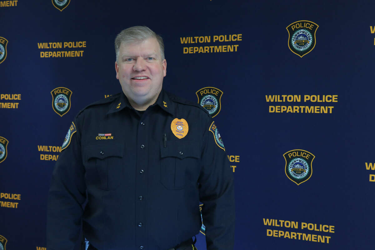 Thomas Conlan is Wilton's new police chief. He officially began in the job on Feb. 1, 2023, after his predecessor John Lynch retired. 