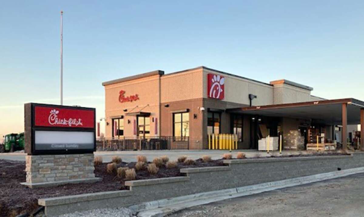Glen Carbon's Chick-fil-A store, shown in this Jan, 14 photo, will open Thursday in Orchard Town Center. 