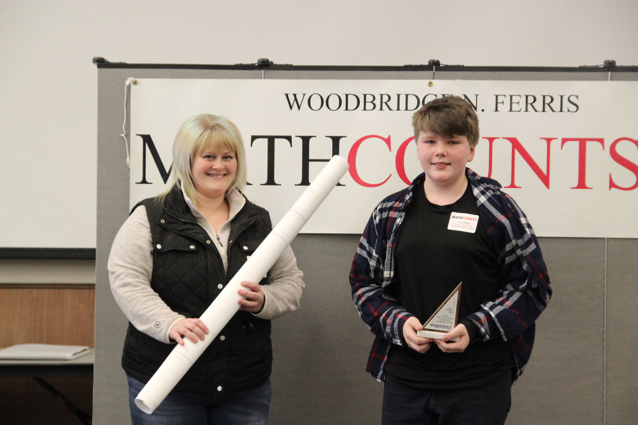 Crossroads student excels in Ferris MATHCOUNTS competition