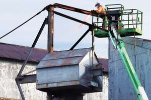 Demolition advances on former Alton factory