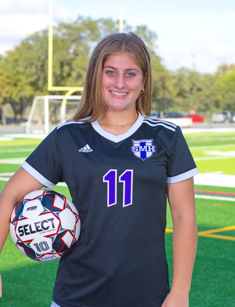 Girls soccer Saint Mary’s Hall’s Greer Kemmett named EN Player of the Week