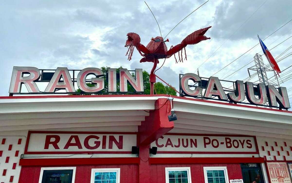 Inside Ragin' Cajun, Houston's oldest crawfish restaurant