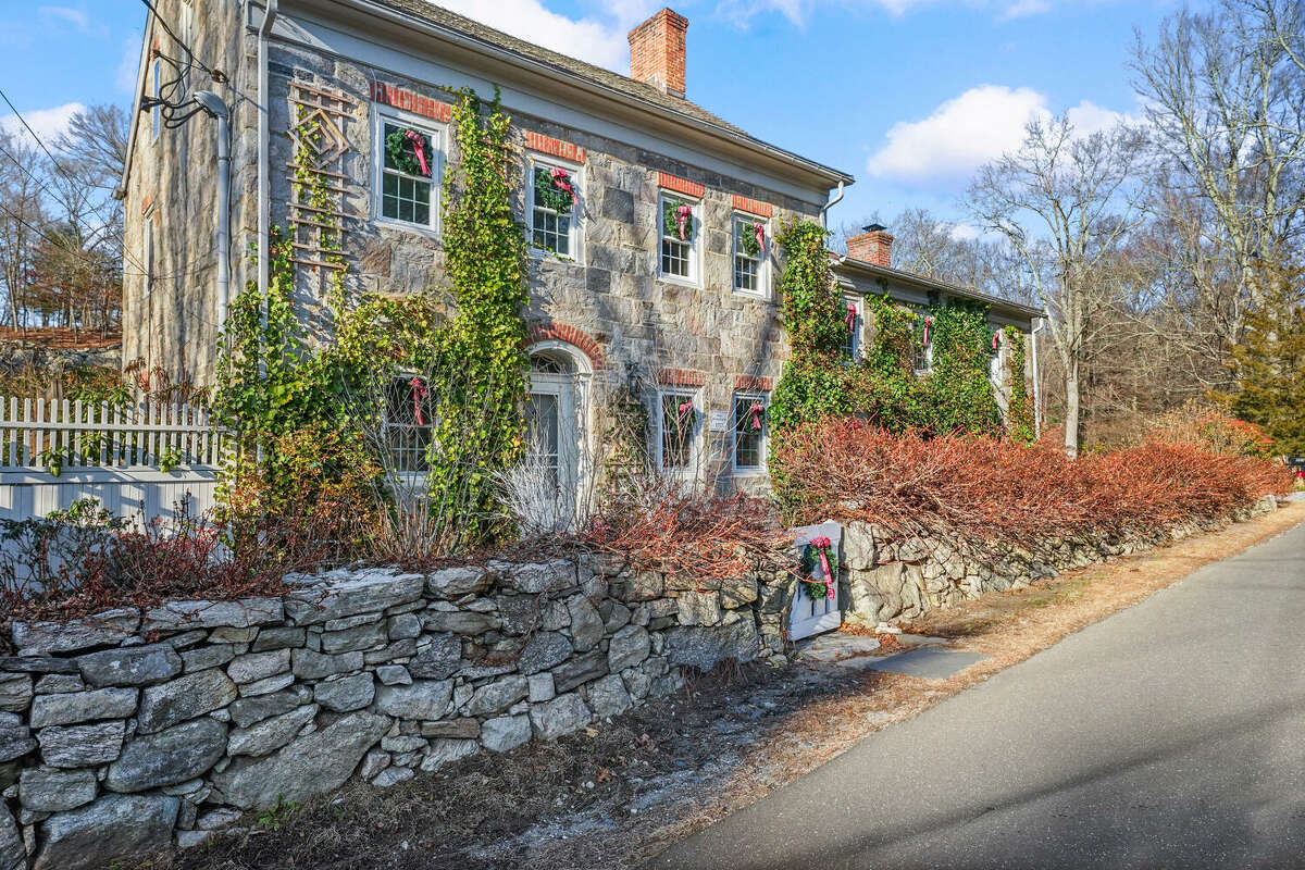 Elements of the stone home at 207 Farms Road in Stamford has stood for more than 300 years. 