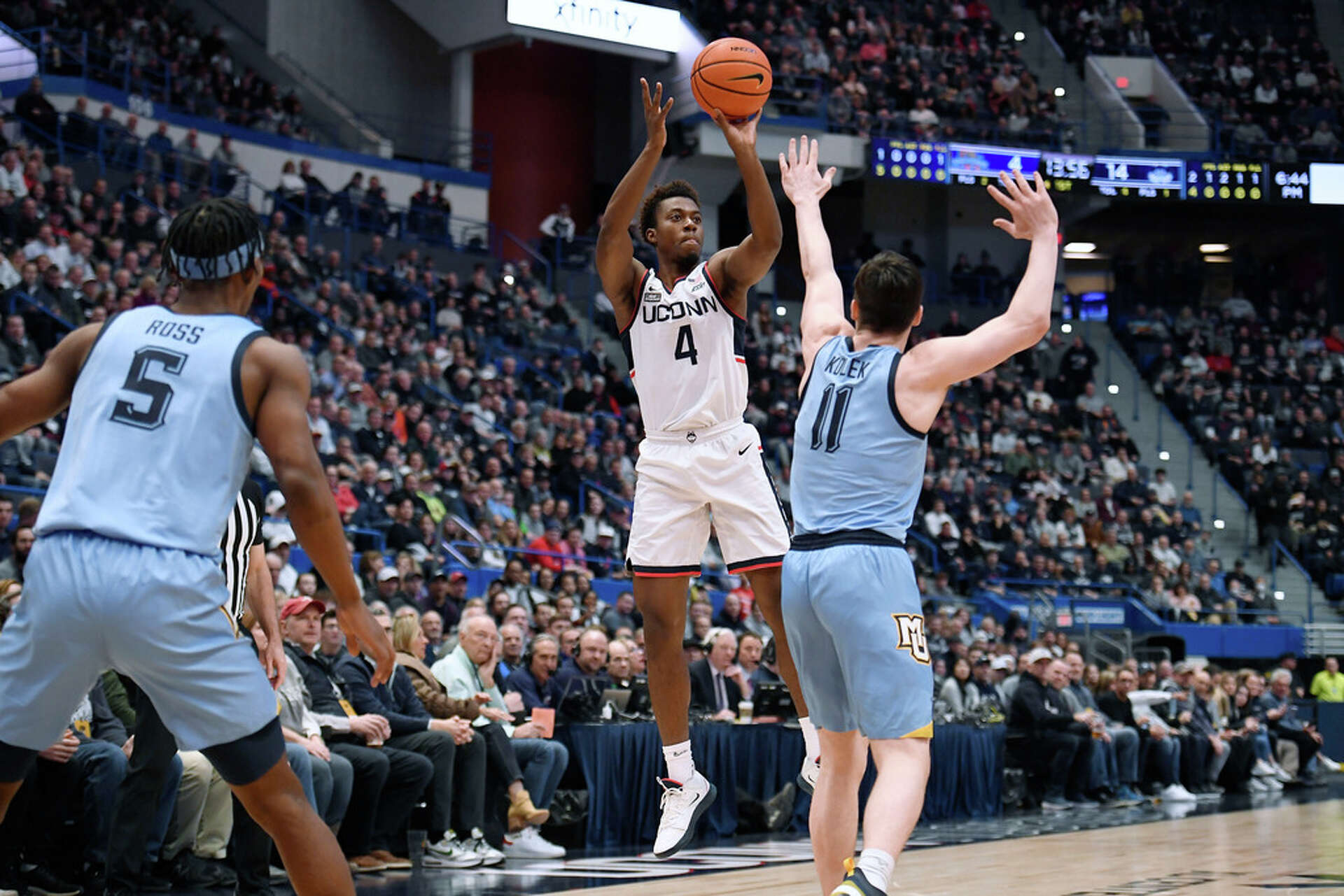 Nahiem Alleyne's improvement key for UConn men moving forward