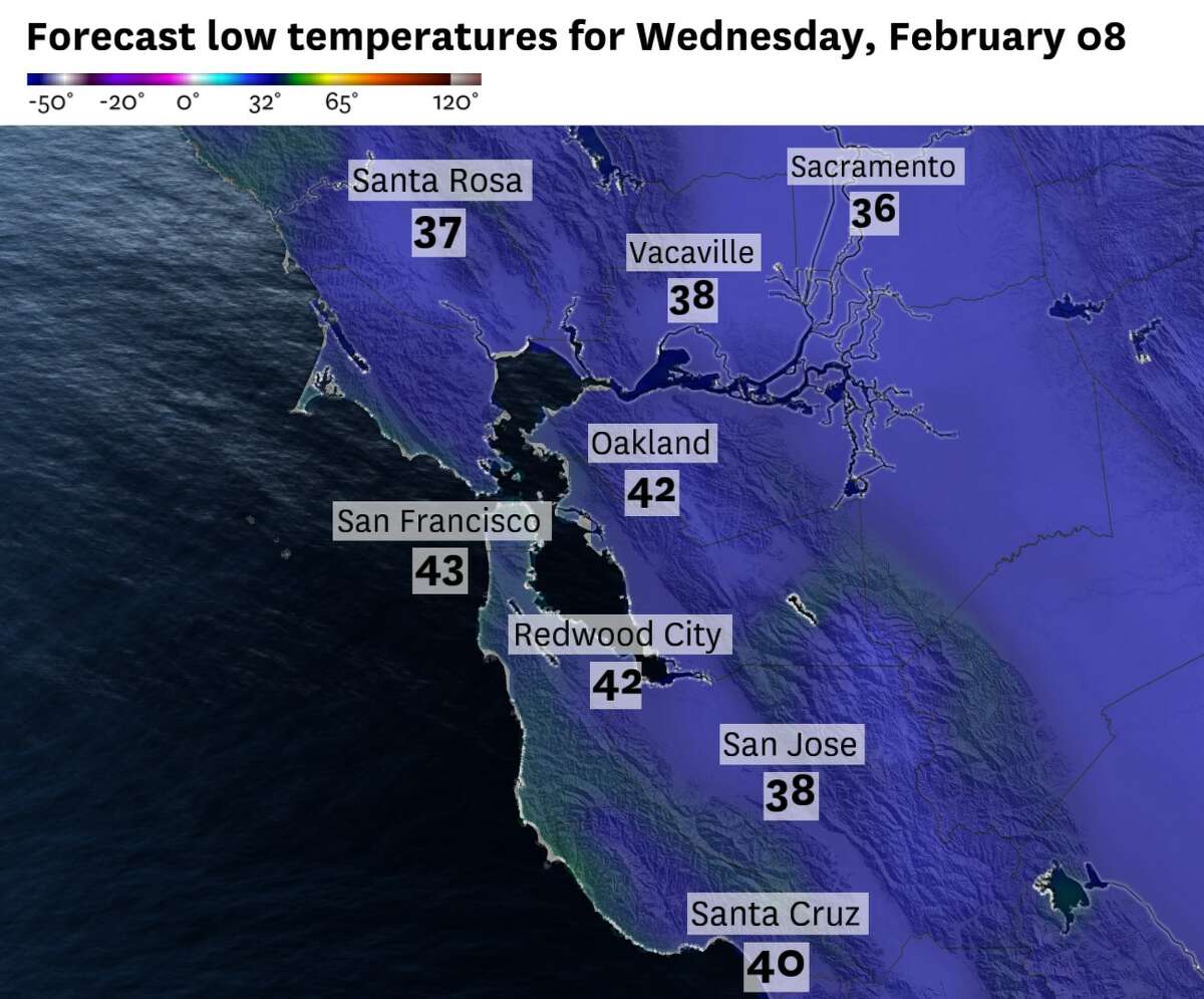 Bay Area weather Dramatic temperature swings are hitting these cities