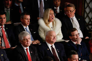 McCarthy shushes unruly Greene during State of the Union