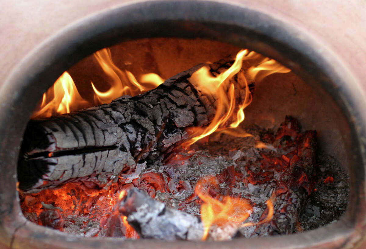 Chimineas are for keeping warm and cooking