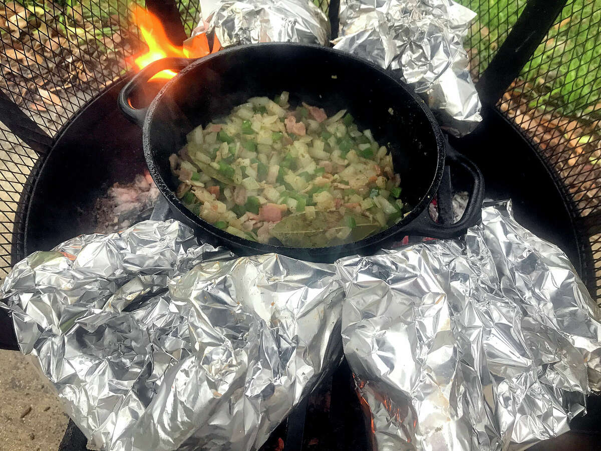 Chimineas are for keeping warm and cooking