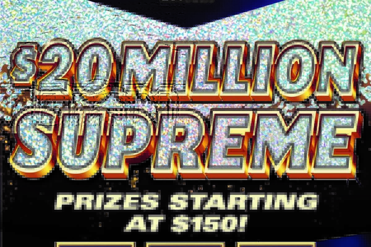 The Texas Lottery game "$20 Million Supreme" resulted in a Boerne resident winning the top prize. 