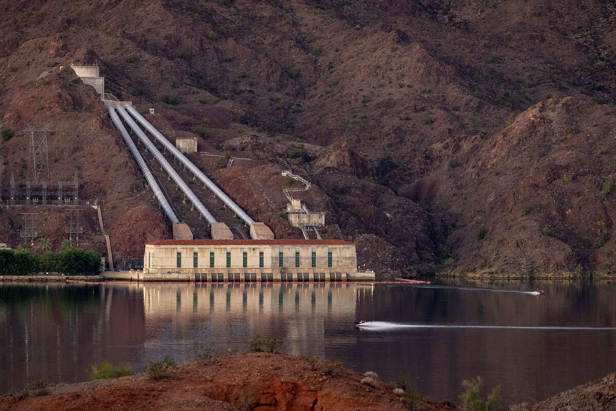relationship The Whitsett Intake Pumping Plant, which draws from Lake Havasu to feed the Colorado River Aqueduct, carrying Colorado River water 242 miles to Southern California coastal cities, is seen Sept. 25, 2022, near Parker, Ariz.