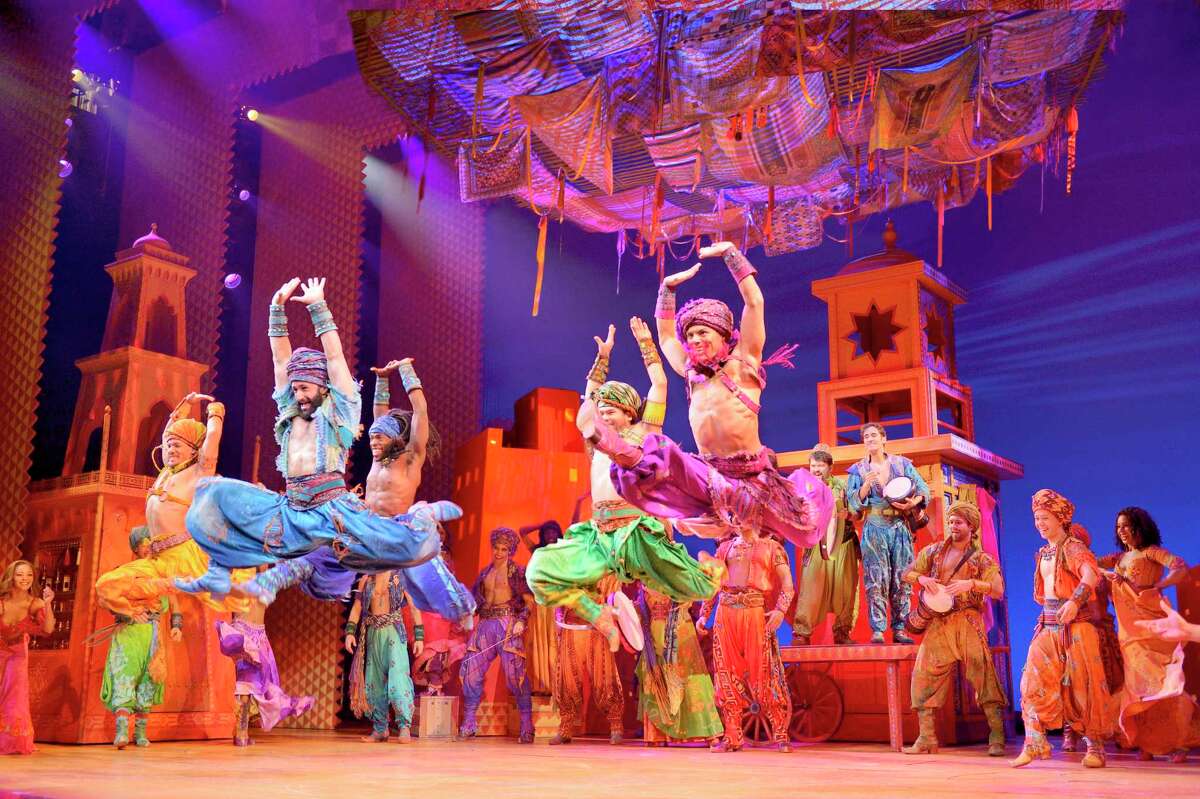 Disney's "Aladdin” is lighting up the Majestic Theatre