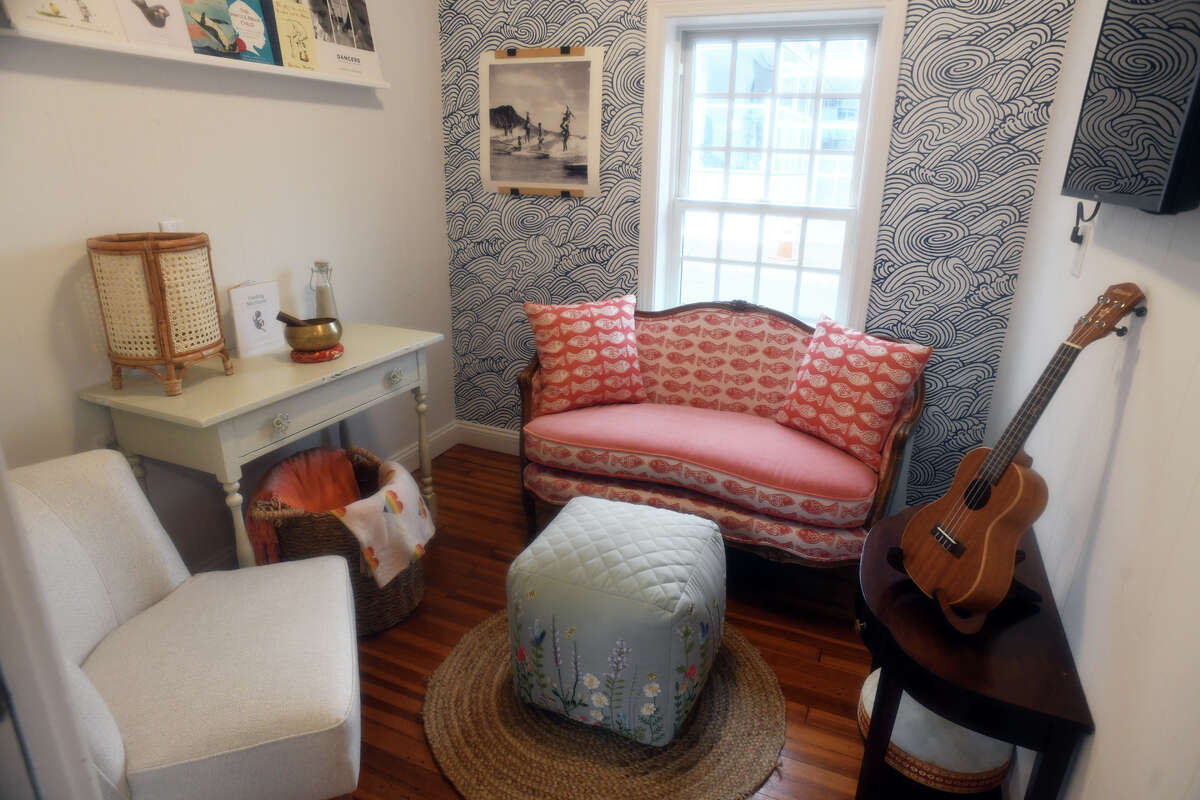 The Happiness Hut, in Milford, Conn. Feb. 9, 2023.