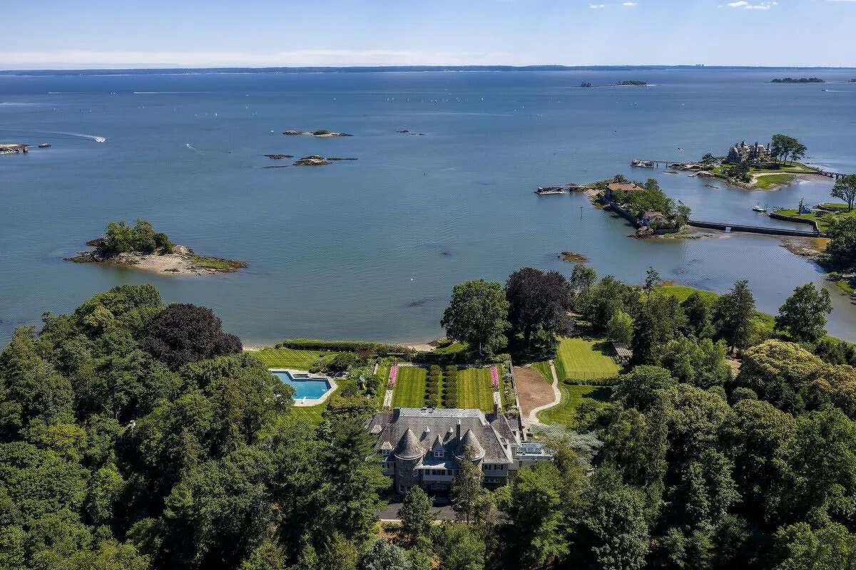 Greenwich waterfront mansion is back on the market for 150 million