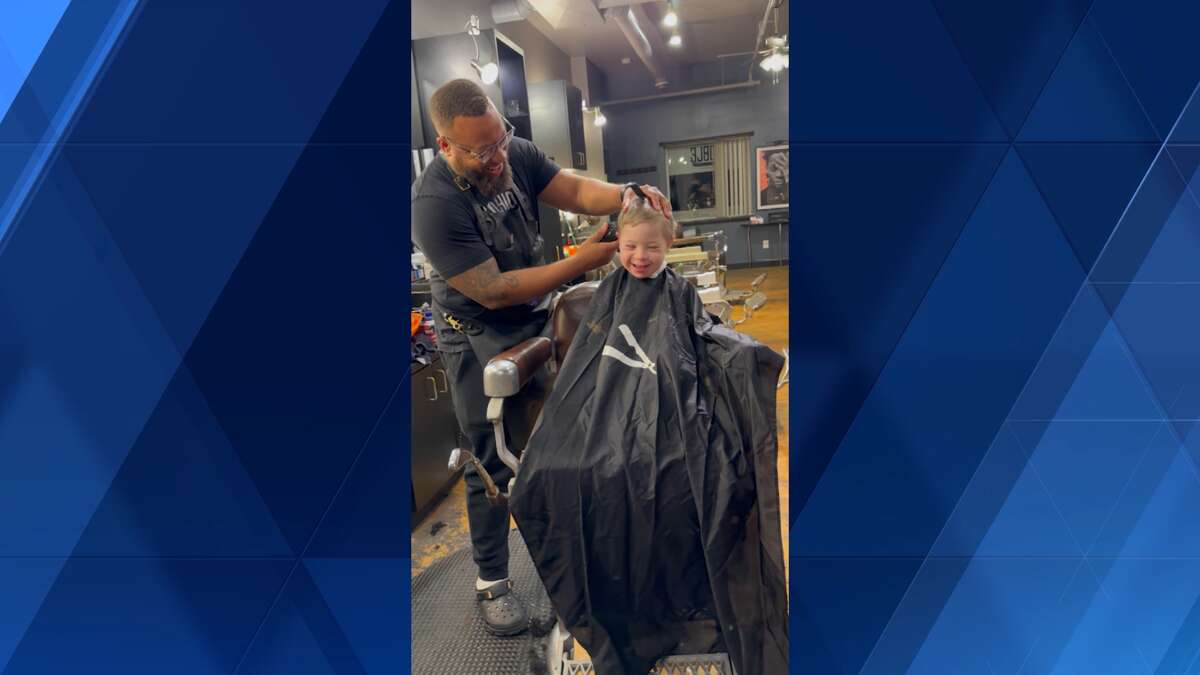 Barber goes viral in video of special connection with young boy