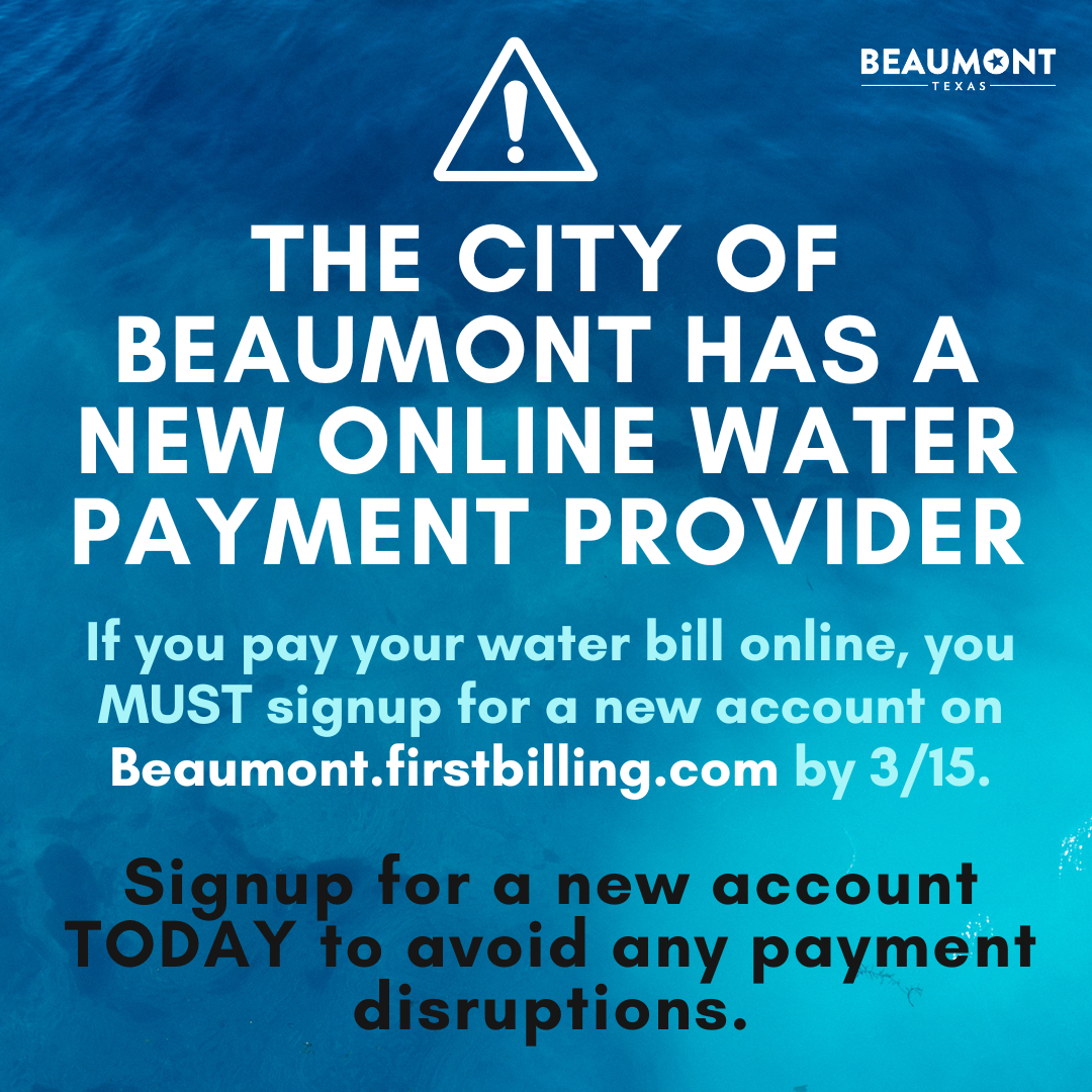 Beaumont changes to Paya water billing