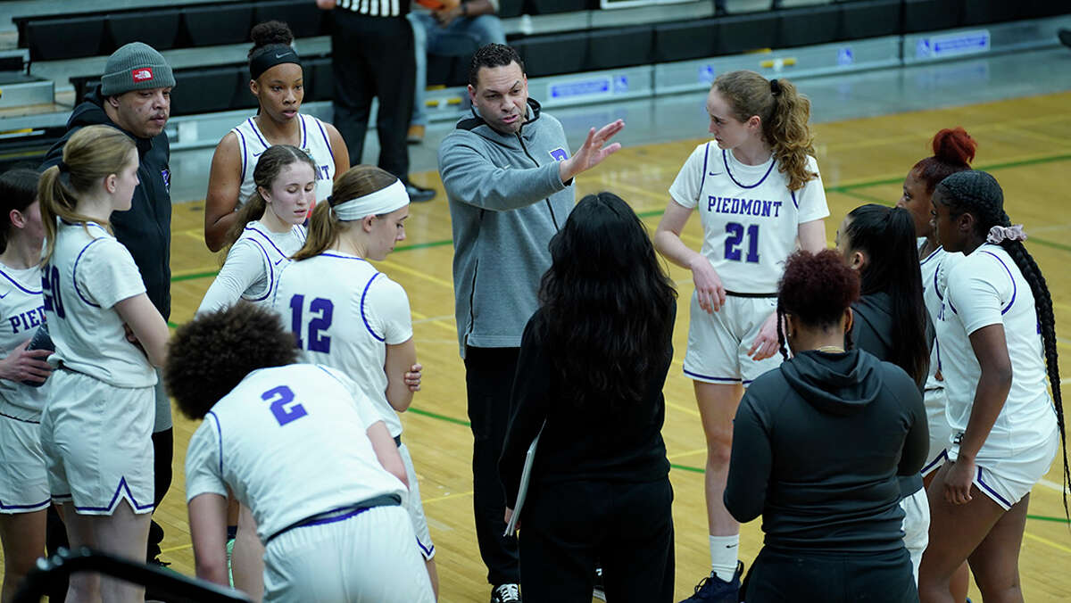 Head coach Bryan Gardere has led the Piedmont girls to a 23-0 record.