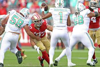 49ers' Nick Bosa could get to bully another backup vs. Dolphins on