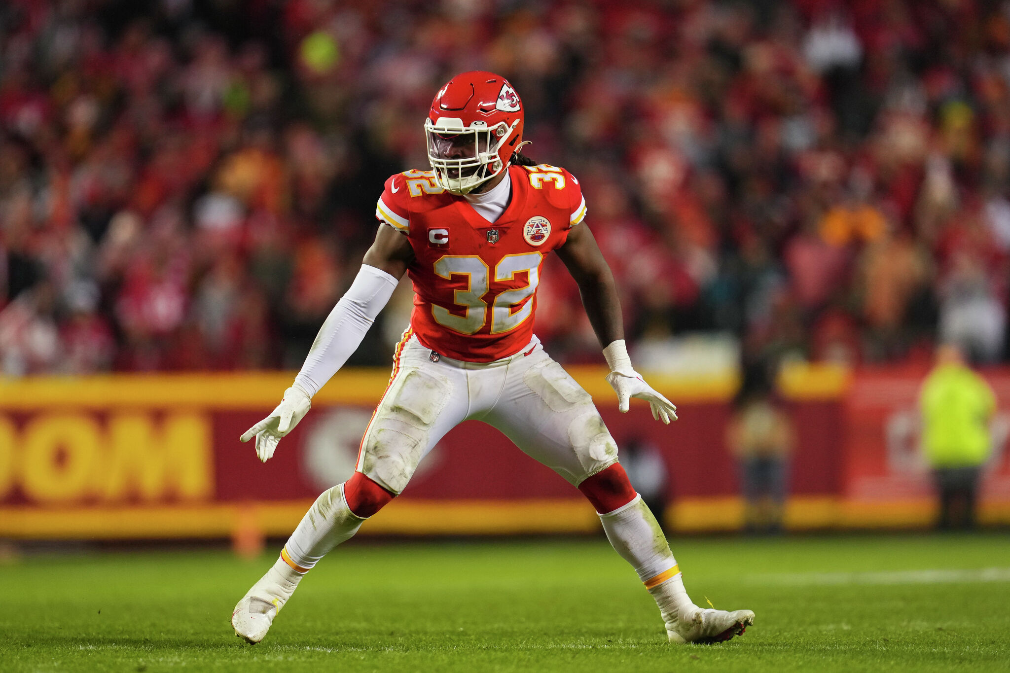 Kansas City Chiefs Edwards-Helaire Salute to Service nominee