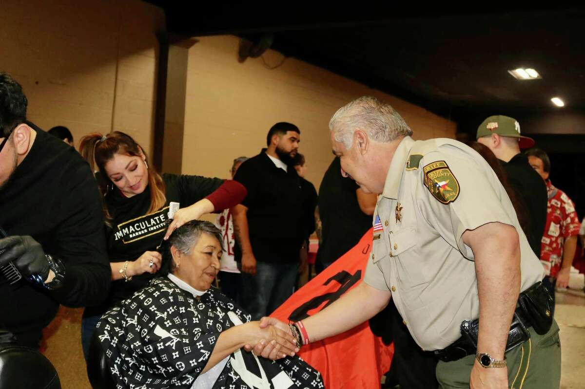 Sheriff Martin Cuellar hosted the annual Valentine’s Crime Prevention Fair and Dance on Wednesday at the Casa Blanca Ballroom.