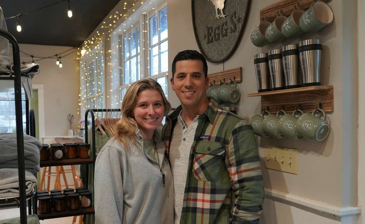 Michele and Erich Smith, owners of The Farmer's Grind, are going to run the New Canaan Library cafe.   
