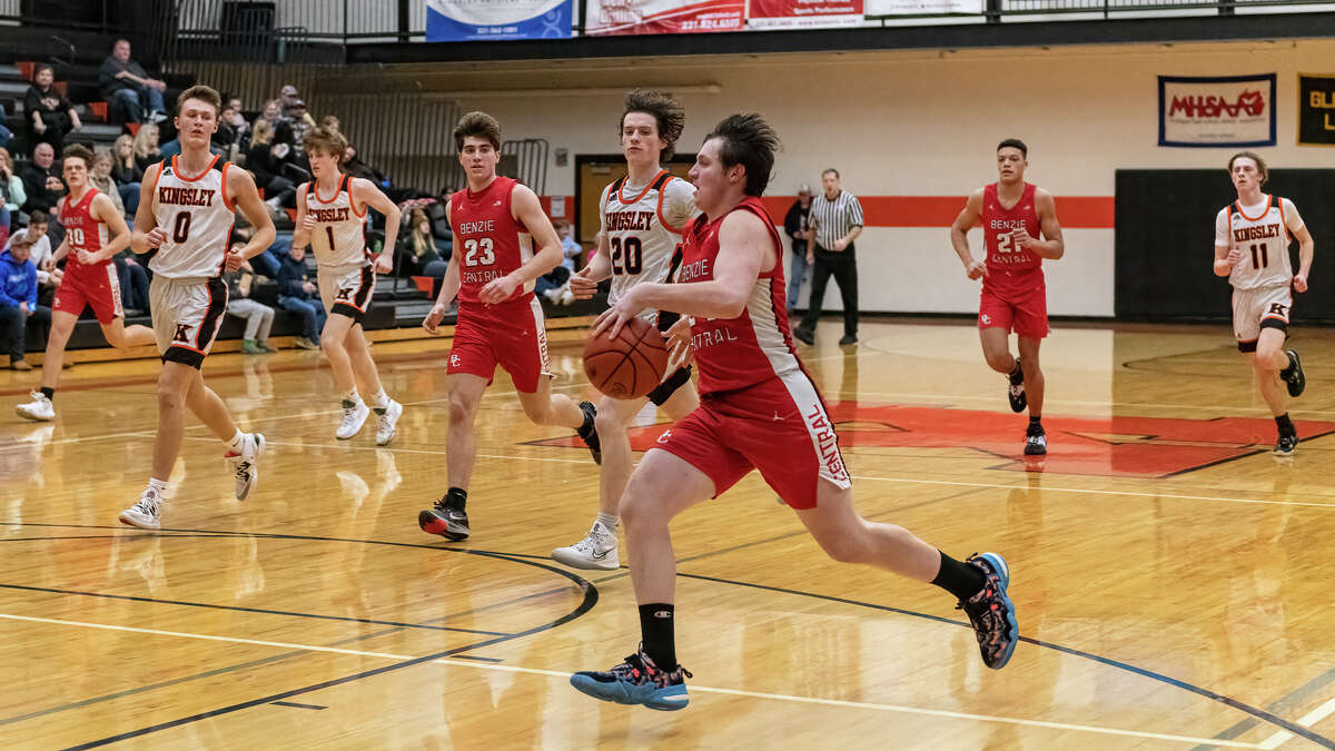 Benzie Central boys basketball defeated Frankfort, 57-33, on Feb. 10, improving to 9-5 overall and 8-3 in the Northwest Conference.