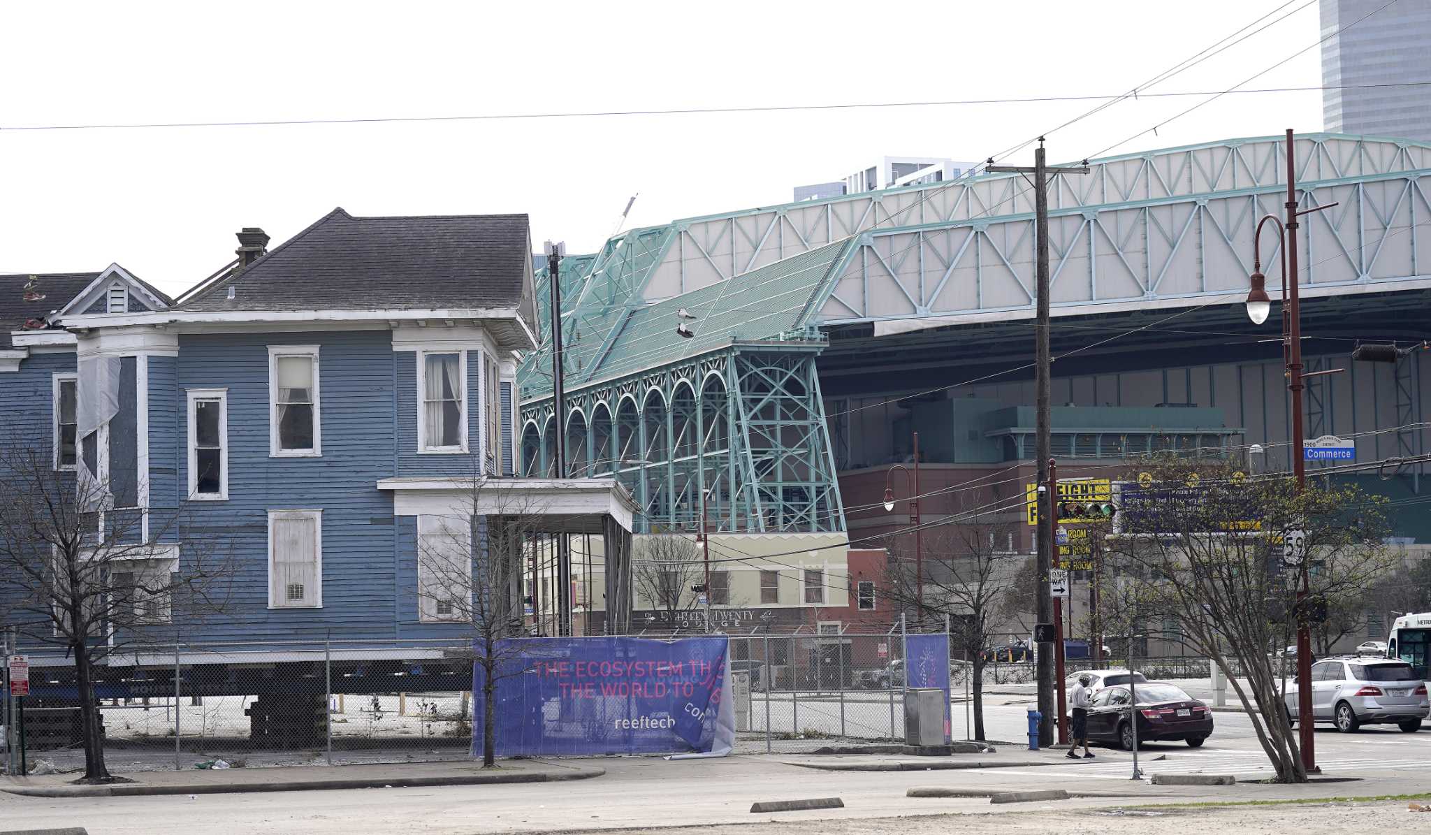Ever Wondered What the Blue House Next to Minute Maid Park Is?