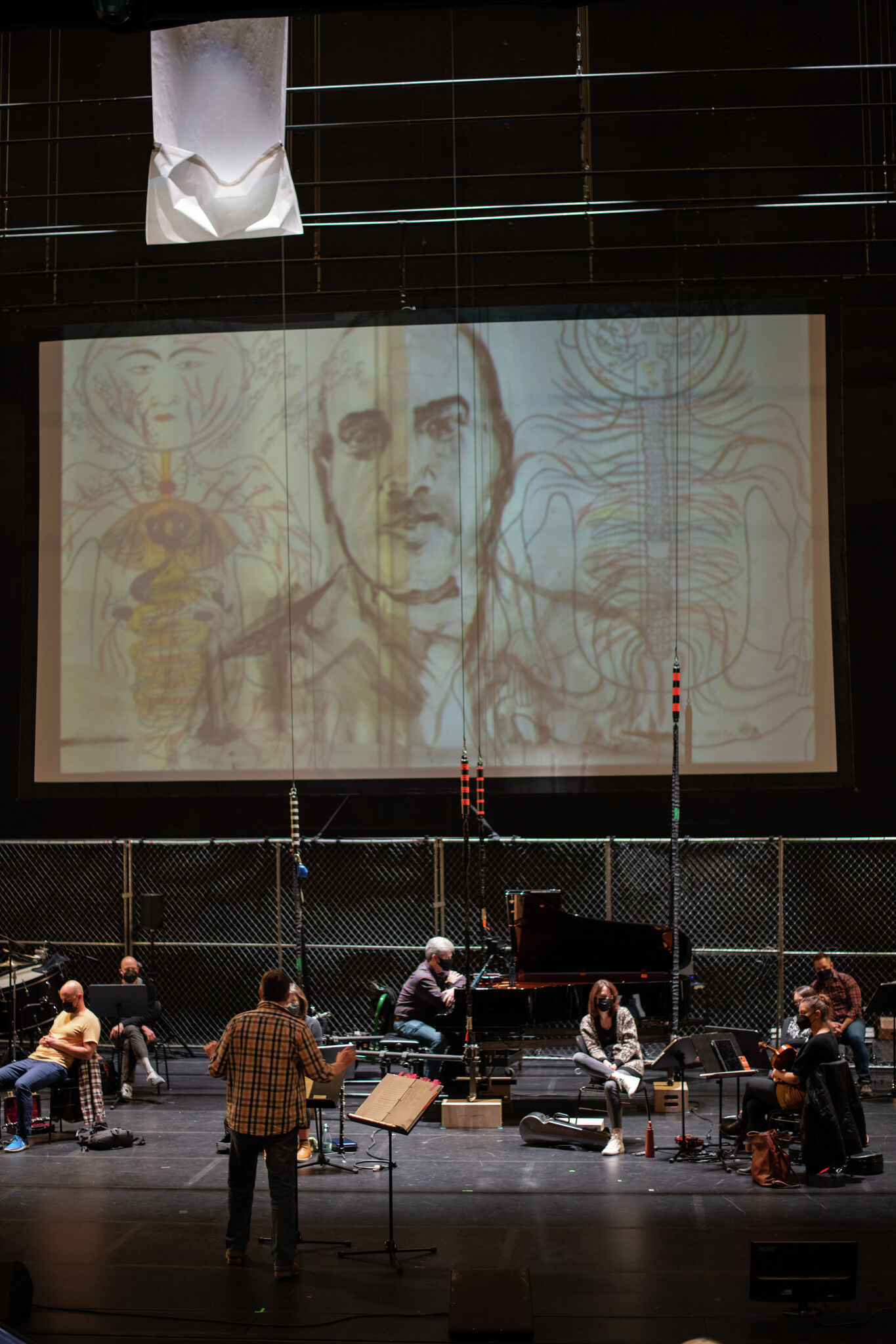 Interviews, live music tell tale of refugee plight