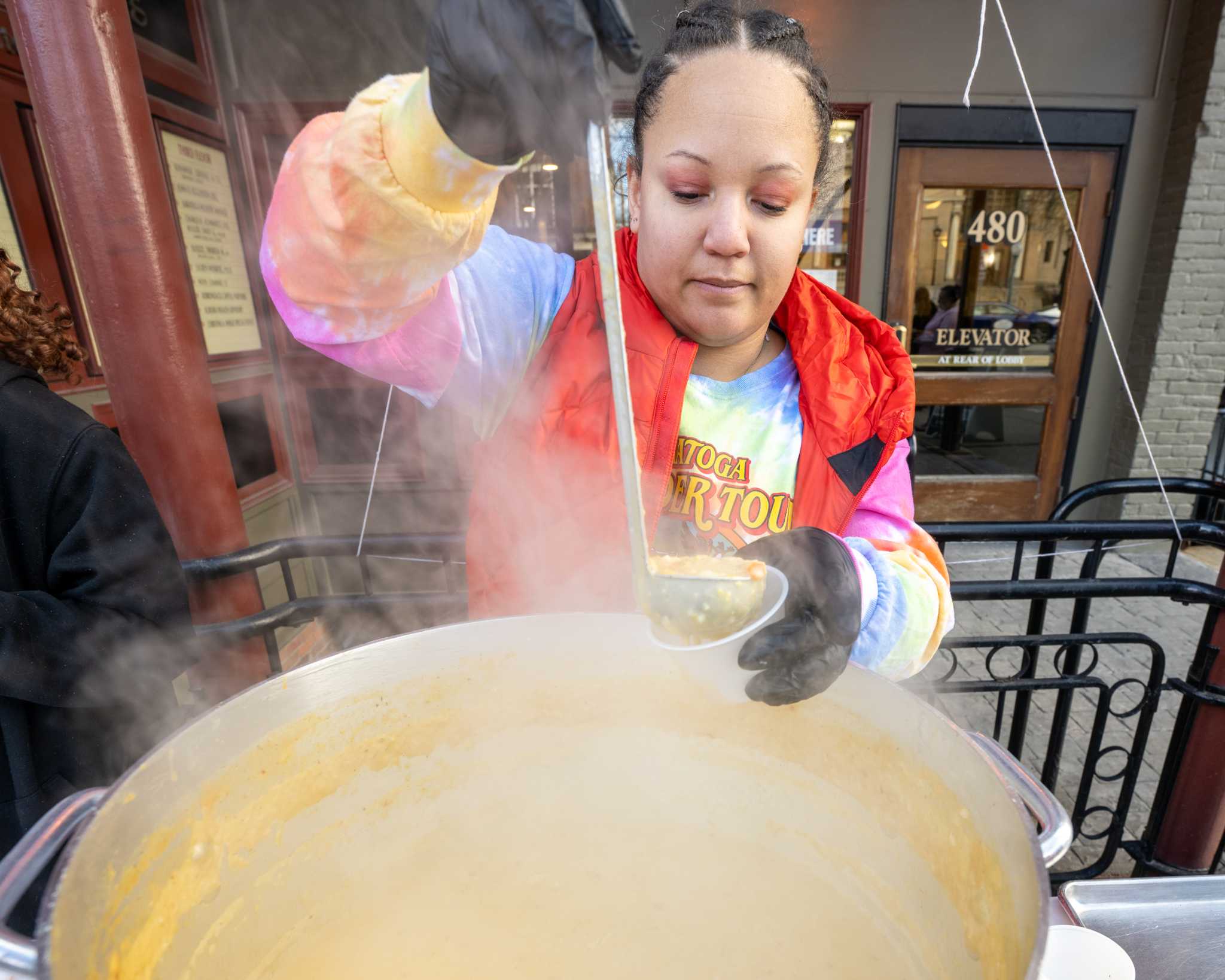 Great day for a Saratoga Springs Chowderfest