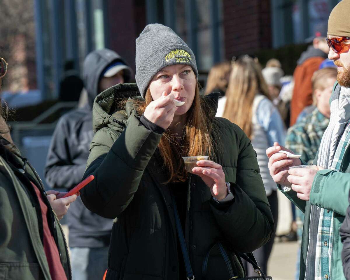 Great day for a Saratoga Springs Chowderfest
