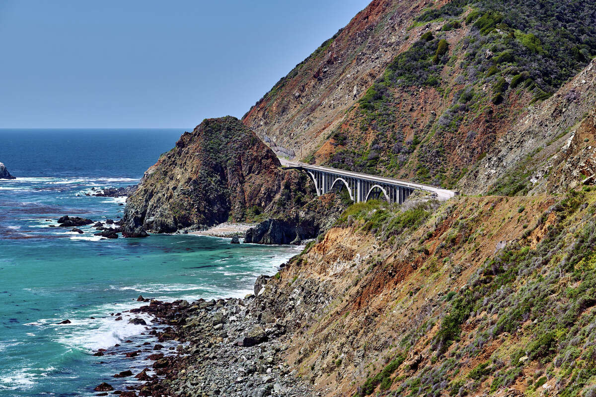 A section of Highway 1 that includes Big Creek Bridge has reopened, Caltrans announced.