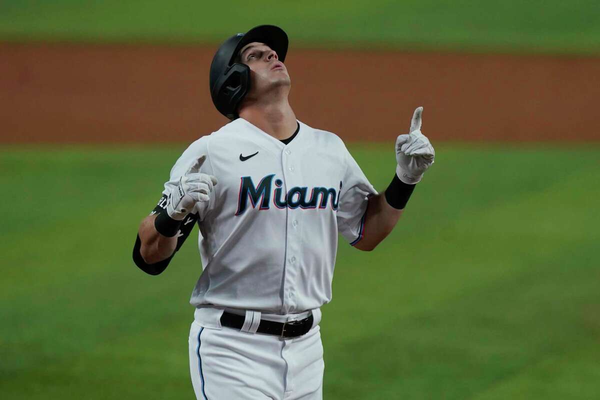 Miami, United States . 25th July, 2021. Miami Marlins outfielder