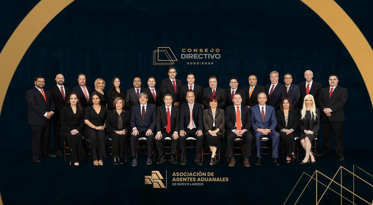 Board of Directors of Asociación de Agentes Aduanales de Nuevo Laredo (AAANLD) for the biennium 2023-2025.  