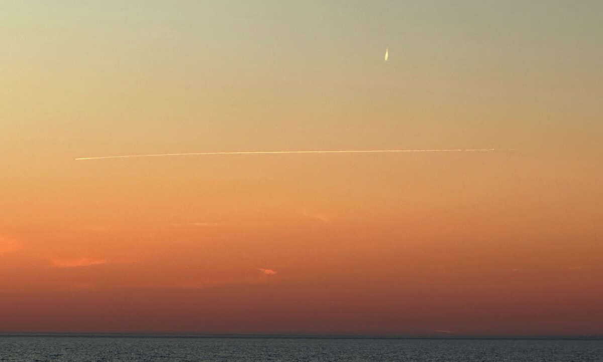 Military jets could be seen patrolling the skies over Lake Huron late Sunday afternoon after a U.S. fighter jet shot down an "unidentified object" over Lake Huron on Sunday on orders from President Joe Biden, believed to be the same one tracked over Montana and monitored by the government beginning the night before, the Pentagon said.