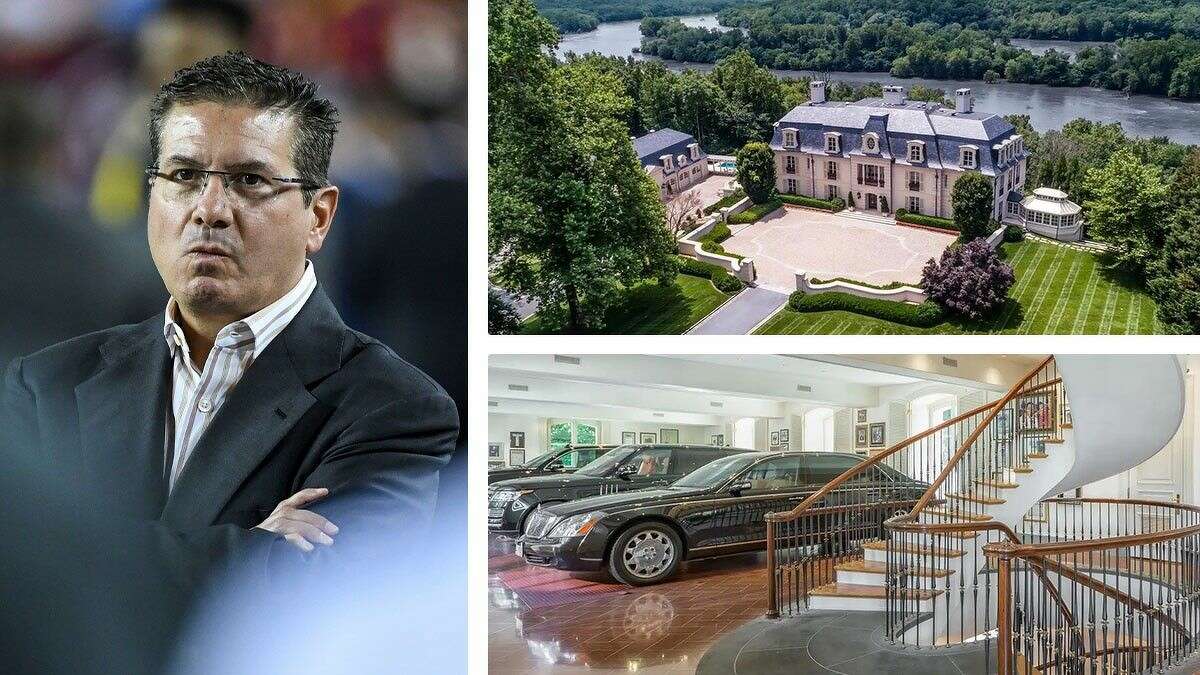 PHOTOS: Commanders' owner Dan Snyder lists Maryland mansion for $49M - WTOP  News