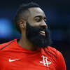 NEW ORLEANS, LA - MARCH 17: James Harden #13 of the Houston Rockets warms up before a game against the New Orleans Pelicans at the Smoothie King Center on March 17, 2018 in New Orleans, Louisiana. NOTE TO USER: User expressly acknowledges and agrees that, by downloading and or using this photograph, User is consenting to the terms and conditions of the Getty Images License Agreement. (Photo by Jonathan Bachman/Getty Images)
