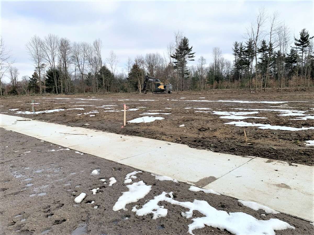 Lots are being prepared for the first five homes to built in the new Mechanic Street development in Big Rapids.  Construction crews are expected to break ground this spring.