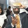 West Rocks Middle School eighth grader Nariah Jones assists Lamond Daniels, chief of community services for the City of Norwalk, with a set of VR goggles at the Norwalk Public Schools unveiling of its new Verizon Innovative Learning Lab at West Rocks Middle School on Monday morning. It joins Verizon labs at Nathan Hale Middle School and Ponus Ridge STEAM Academy. February 13, 2023, Norwalk, Conn.
