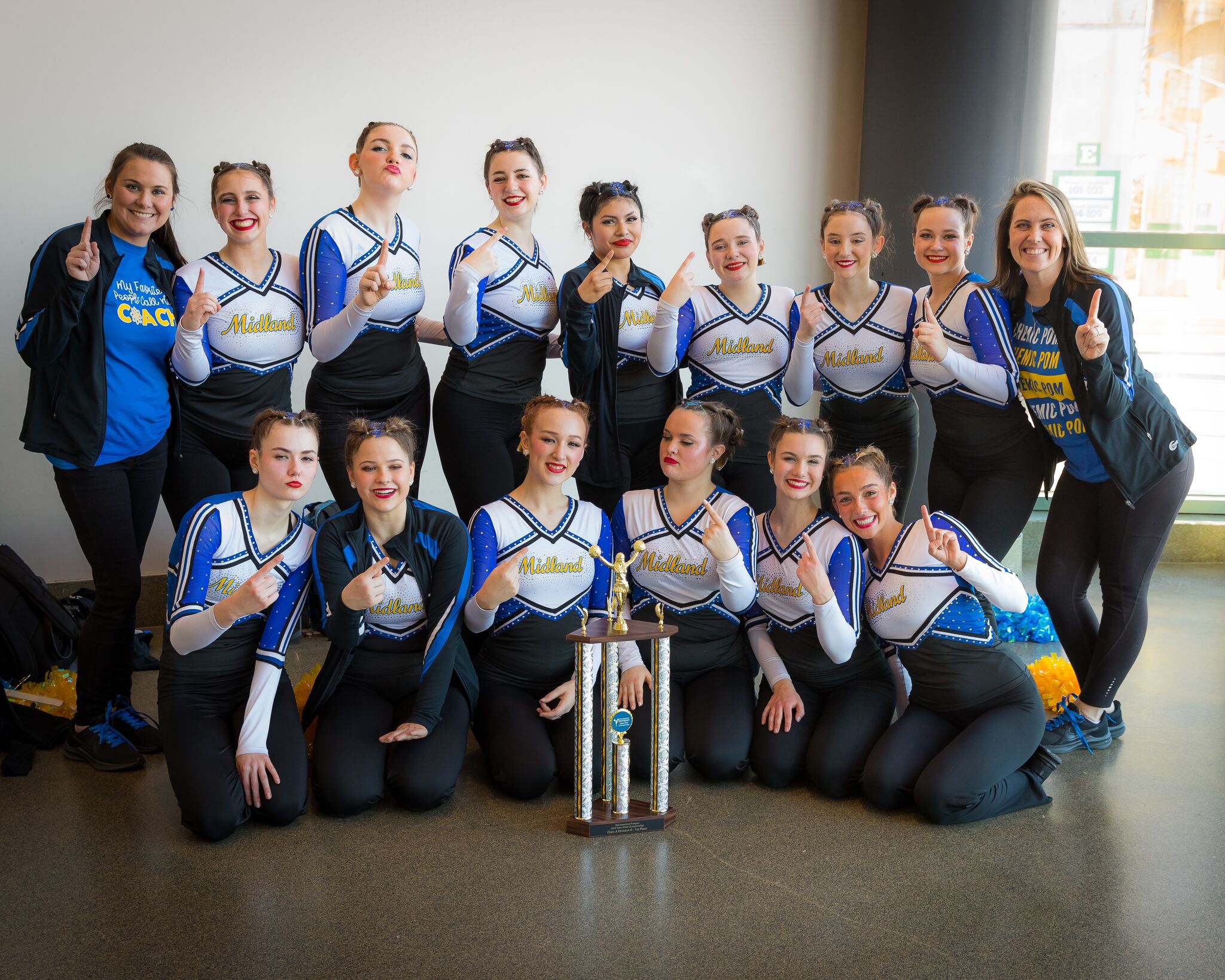 Midland High Pom Teams Bring Home Double State Championships midland-high-pom-teams-bring-home-double-state-championships