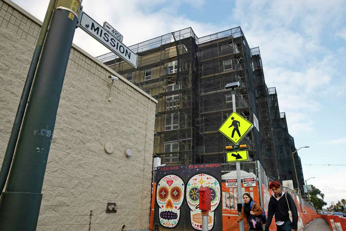 位于米逊街4840号的开发项目是旧金山推迟的经济适用房项目之一。