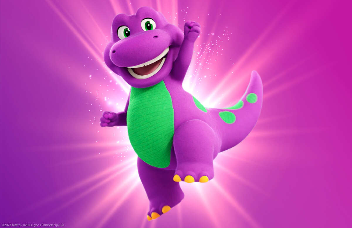 Barney the children's dinosaur will return in 2024 according to Mattel