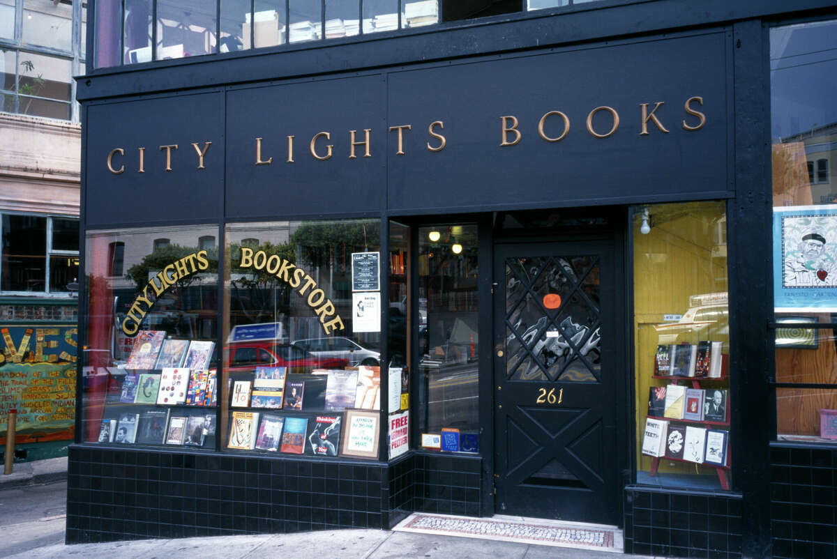 City Lights Bookstore on Columbus Avenue.