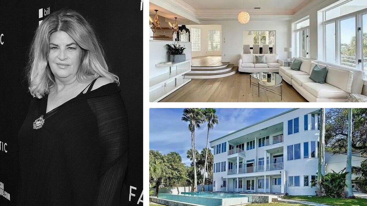 Kirstie Alley's Former Florida Waterfront Mansion Finds a Buyer