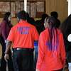 Schenectady High School security team members walks the hallways, ushering students to their classrooms and keeping peace on Wednesday, Feb. 8, 2023, at Schenectady High School in Schenectady, N.Y.